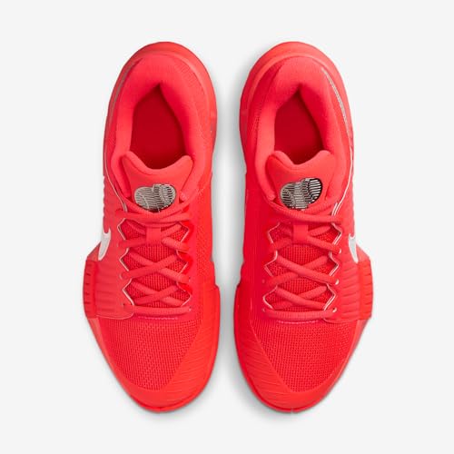 Nike GP Challenge Pro Premium Women's Hard Court Tennis Shoes (Bright Crimson/Metallic Silver) Size 7.5