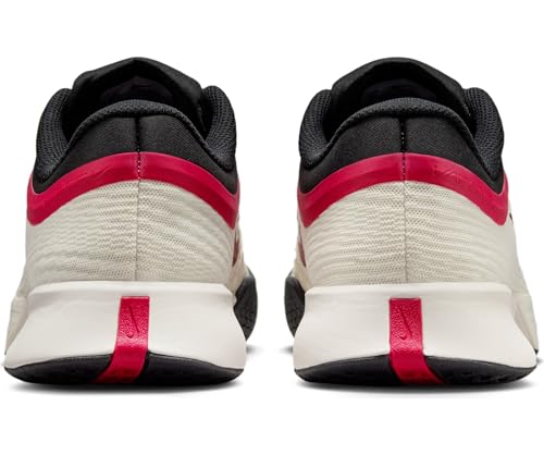 Nike Vapor Pro 3 Women's Hard Court Tennis Shoes (Pale Ivory/Sail/Team Red/Rush Pink) Size 10