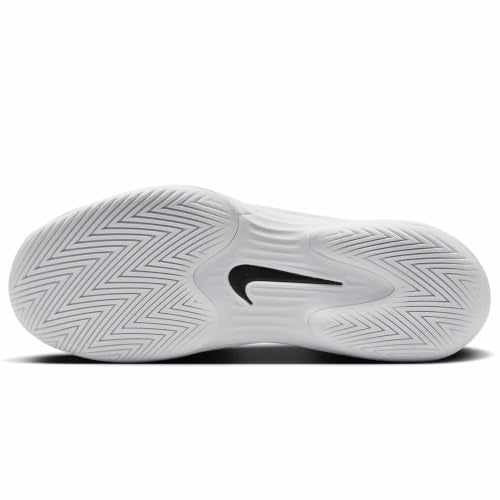 Nike Vapor 12 Women's Hard Court Tennis Shoes (FV5554-100, White/Summit White/Black) Size 8.5