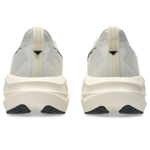 ASICS Men's NOVABLAST 5 Running Shoes, 11.5, Oatmeal/Black
