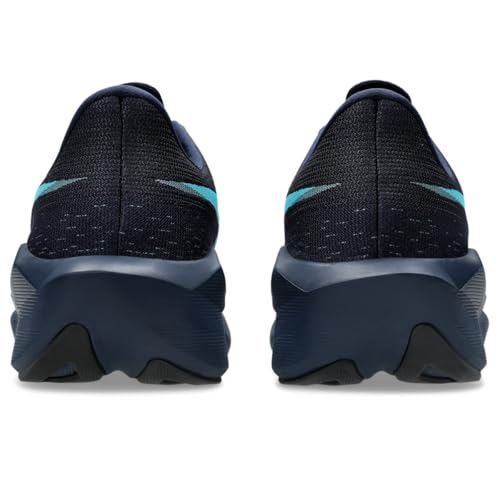 ASICS Men's NOVABLAST 6 Running Shoes, 13, Midnight/Energy Aqua