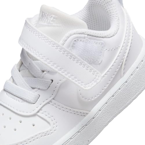Nike Baby/Toddler Court Borough Low Recraft Shoes, White/White-White, 10C