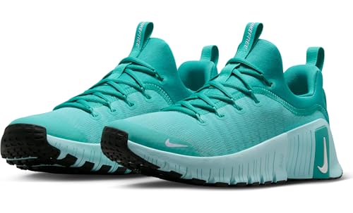 Nike Women's Free Metcon 6 Bleached Turquoise/White/Washed Teal/Teal Tint/Black 5.5 Medium