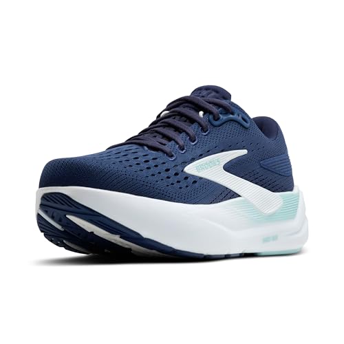 Brooks Women’s Ghost Max 3 Neutral Running & Walking Shoe - Navy/Peacoat/Clearwater - 9 Medium