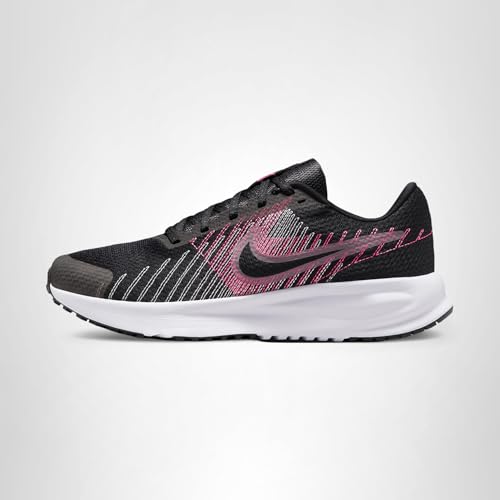Nike Women's Run Defy Road Running Shoes, Black/Elemental Pink-Hyper Pink, 7