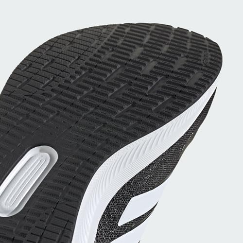 Adidas Women's Run Falcon 5, Black/White/Black, 8.5