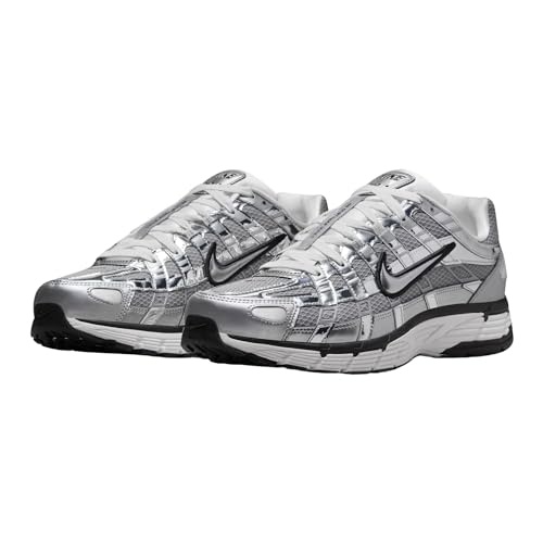 Nike P-6000, Men's Trainers, Metallic Silver Metallic Silver Sail, 8.5