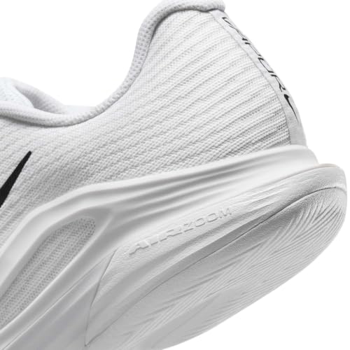 Nike Vapor 12 Women's Hard Court Tennis Shoes (FV5554-100, White/Summit White/Black) Size 8.5