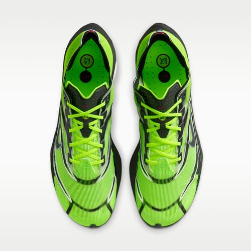Nike Vaporfly 4 Men's Road Racing Shoes (Multi-Color/Volt/White/Black) Size 10.5