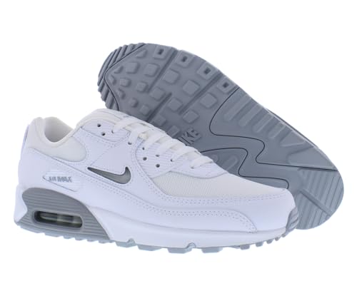 Nike Air Max 90 Mens Running Trainers FN8005 Sneakers Shoes (UK 9 US 10 EU 44, White Photon dust 100)