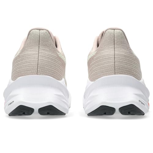 ASICS Women's DYNABLAST 5 Running Shoes, 11, Fawn/Oyster White