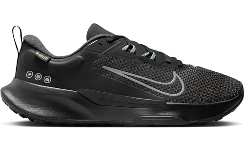 NIKE Men's Juniper Trail 2 GTX Running Shoe, Black Cool Grey Anthracite, 10.5 US