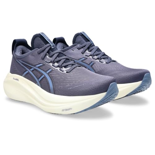 ASICS Men's Gel-Nimbus 27 Running Shoe, 10.5, Indigo Fog/Denim Blue