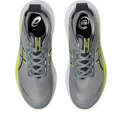 ASICS Men's Gel-Nimbus 27 Running Shoe, 11.5, Gravel/Carrier Grey