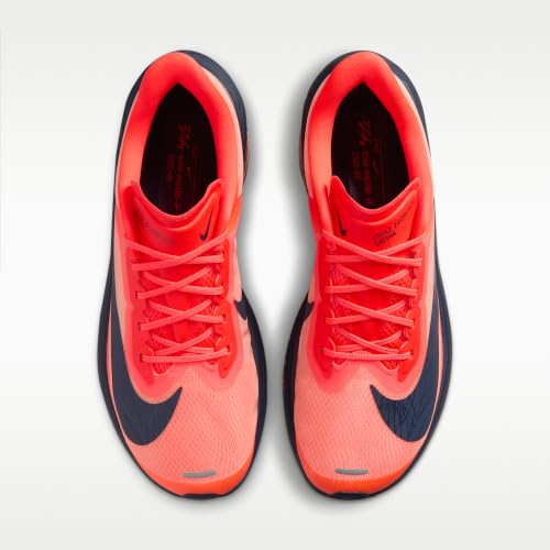 Nike Zoom Fly 6 Men's Road Racing Shoes (Bright Crimson/Obsidian/Light Bone/Obsidian) Size 10.5