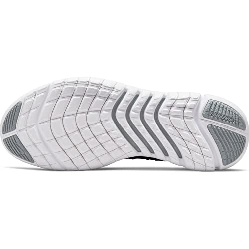 Nike Men's Free Rn 5,0 2021 Running Shoe, Black White Dk Smoke Grey, 11.5 US