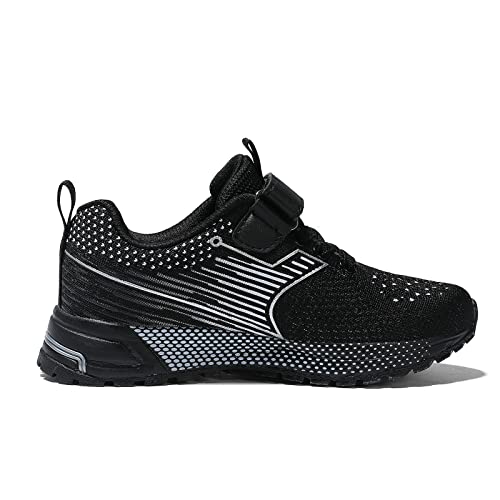 UBFEN Kids Sneakers Boys Girls Lightweight Breathable Athletic Tennis Shoes