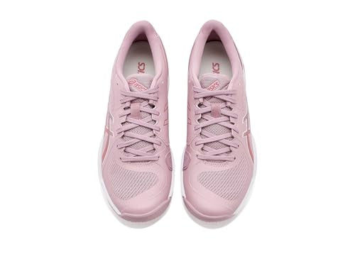 ASICS Women's Solution Swift FF 2 Tennis Shoes, 9, MORGANITE/Rose Rouge