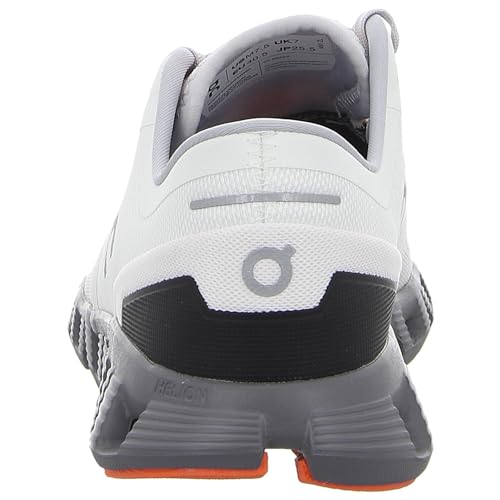 On Men's Cloud X 3 Sneakers, Ivory/Alloy, 8.5 Medium US