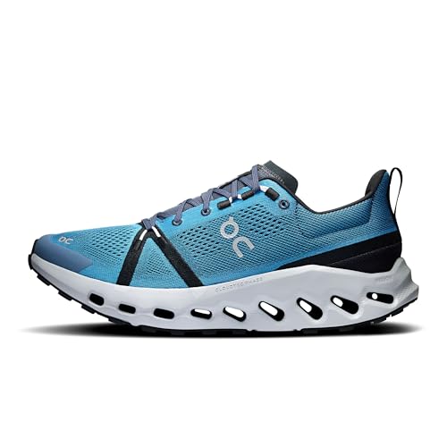 On Mens Cloudsurfer Trail Niagara/Glacier 10.5 Medium