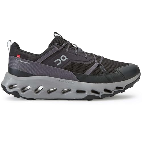 On Womens, Cloudhorizon Black/Alloy 7 Medium