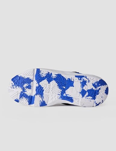 Nike Big Kid's Team Hustle D Basketball Shoes, Game Royal/White-Black, 4Y