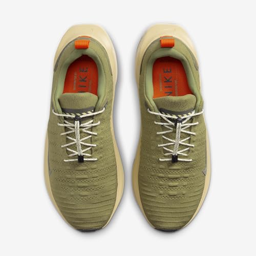 Nike InfinityRN 4 Men's Road Running Shoes (HJ7669-276, Neutral Olive/Flax/Parachute Beige) Size 6.5