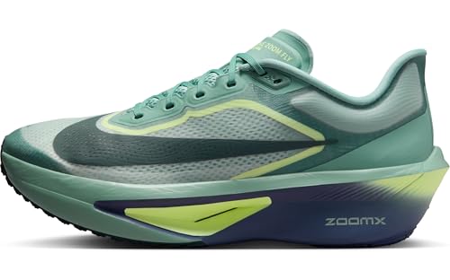 Nike Zoom Fly 6 Men's Road Racing Shoes (Cannon/Light Silver/Cobalt Bliss/Seaweed) Size 10
