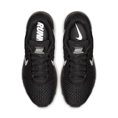 Nike Men's Air Max 2017 shoes, Black/White/Anthracite, 8.5