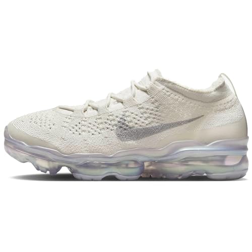 Nike Air Vapormax 2023 Flyknit Women's Shoes (FD3148-002, Phantom/Metallic Silver/Multi-Color) Size 9.5