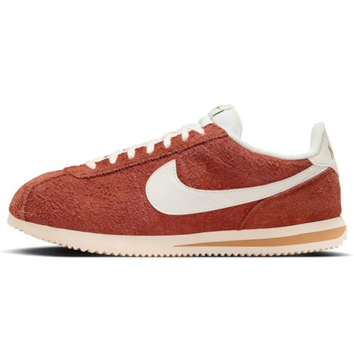 Nike Cortez SE Suede Men's Shoes (HF3142-200, Dark Russet/Flax/Muslin/Sail) Size 8.5