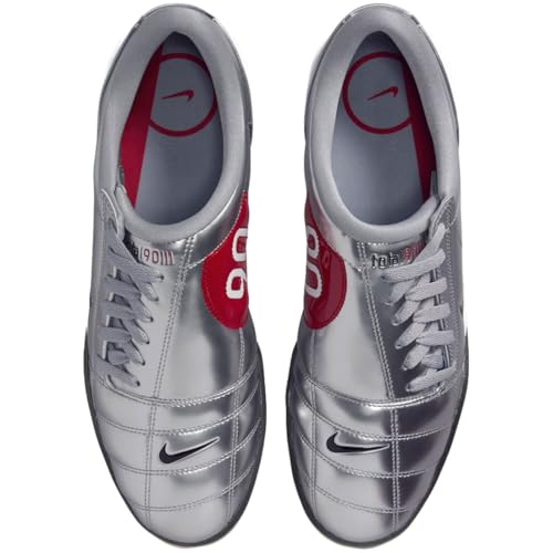 Nike Total 90 III - Metallic Silver / Black / University Red