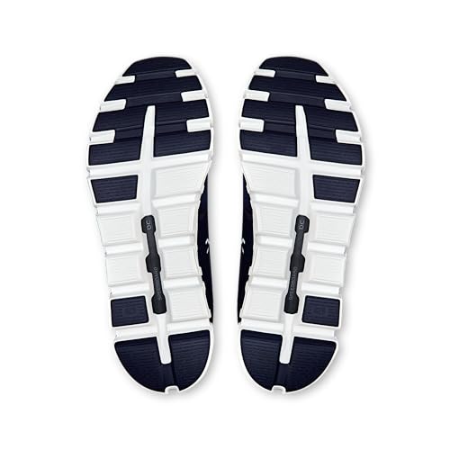 On Men's Cloud 6 Sneakers, Midnight/White, 10 Medium US