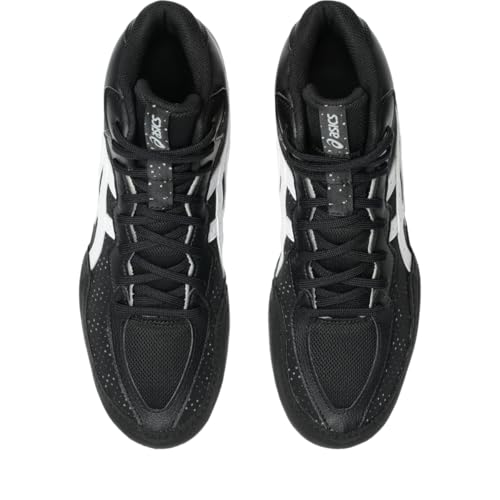 ASICS Men's Matflex 8 Wrestling Shoes, 11, Black/White