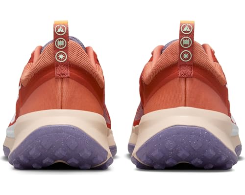 Nike Juniper Trail 2 Next Nature Women's Trail Running Shoes (DM0821-803, Burnt Sunrise/Amber Brown/Cosmic Clay/White) Size 7