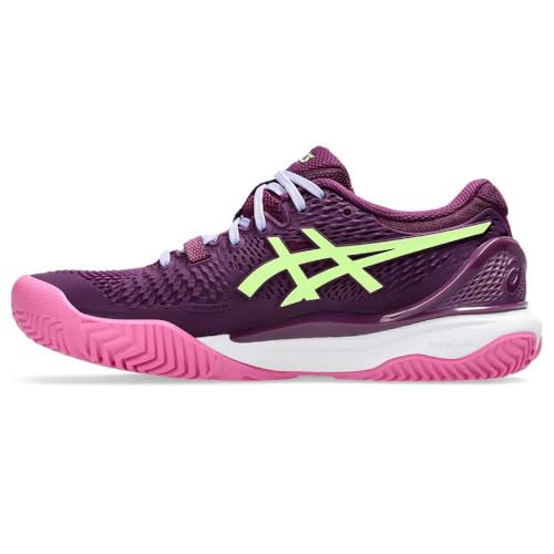 ASICS Women's Gel-Resolution 9 Padel Sneaker, Soothing Sea Hot Pink, 10