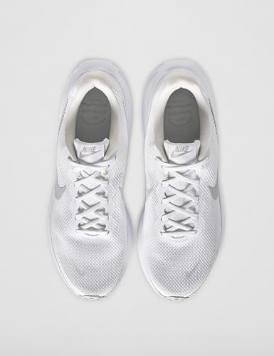 Nike Men's Revolution 8 Road Running Shoes, White/Pure Platinum, 10.5