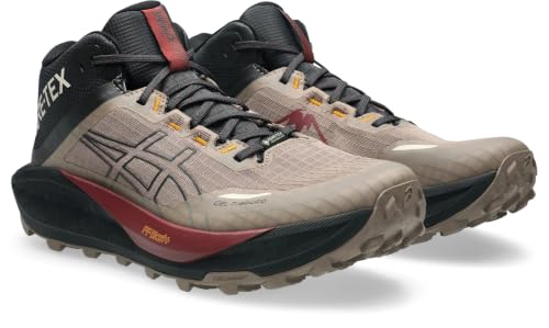ASICS Men's Gel-Trabuco Mt GtxTrail Running Shoes, Taupe Grey Graphite Grey, 13 US