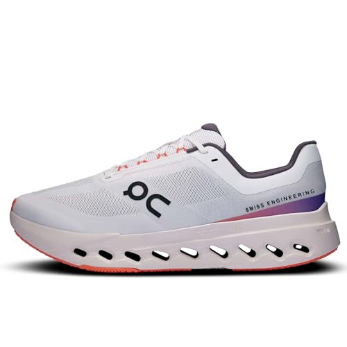 On Mens, Cloudsurfer Next White/Flame 11.5 Medium