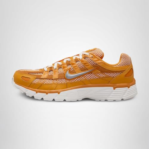 Nike P-6000 Premium Shoes (HQ3641-886, Kumquat/Magma Orange/Summit White/Metallic Silver) Size 10.5