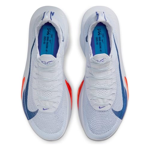 Nike Alphafly 3 Men's Road Racing Shoes (FD8311-001, Football Grey/Ghost/Persian Violet/Blue Void) Size 7