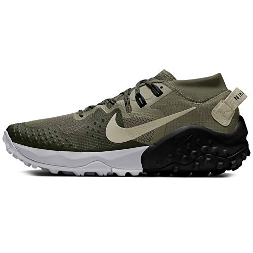 Nike Men's Wildhorse 6 Running Shoe, Med Olive Med Khaki Cargo Khaki Black Wolf Grey, 6.5 UK