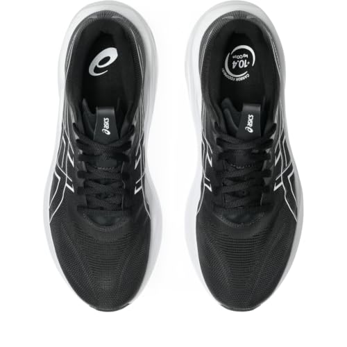 ASICS Men's GT-2000 15 Running Shoes, 10, Black/White
