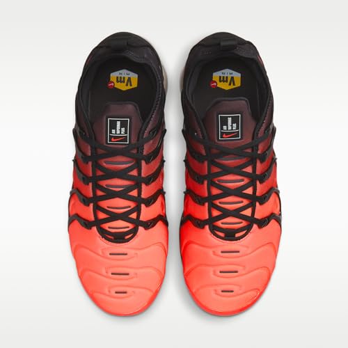 Nike Air Vapormax Plus Mens Shoes Size-9 Black/Bright Crimson