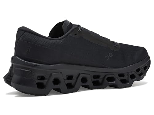 On Men's Cloudmonster 3 Sneaker, Black/Black, 9