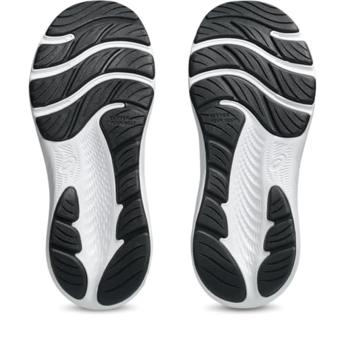 ASICS Kid's Contend 9 Grade School Running Shoes, 3, Black/Vital Green