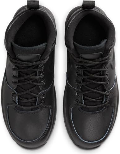 Nike Manoa LTR (Big Kid) Black/Black/Black