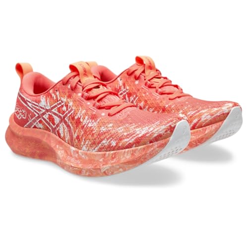 ASICS Women's Noosa TRI 16 Running Shoes, 8, Papaya/Mojave