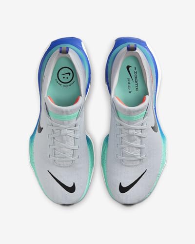 Nike ZOOMX Invincible Run FK3, Pure Platinum/Black, 10 US [HF4904 043]