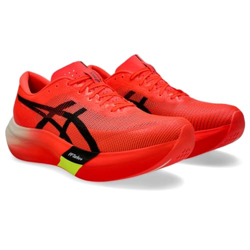 ASICS Unisex METASPEED Sky 3 Running Shoe, 7M / 8.5W, Sunrise RED/Black